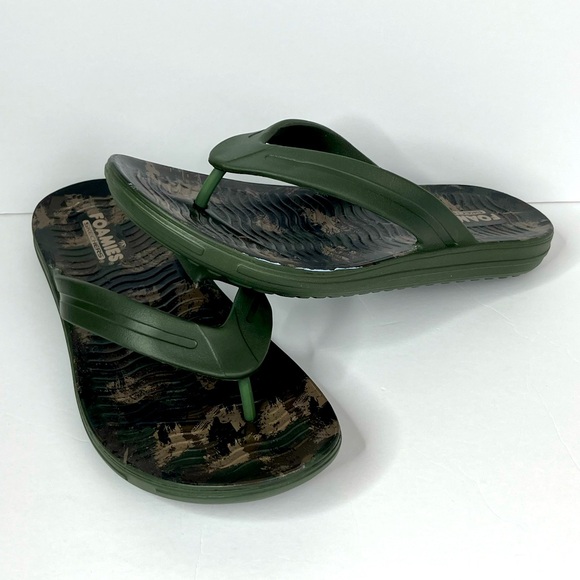 NIB Sketcher Men’s Foamies: Sandbar - Hide Out Thong Sandals Size 7 #300 - Picture 3 of 10